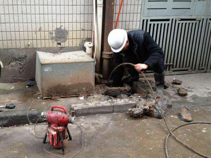 连山疏通下水道-洗菜池疏通